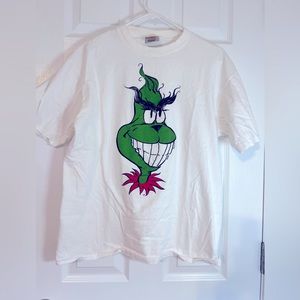 Hand painted unisex Grinch t shirt FUN. For holidays